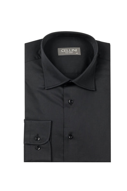 Long Sleeved Classic Shirt – Black