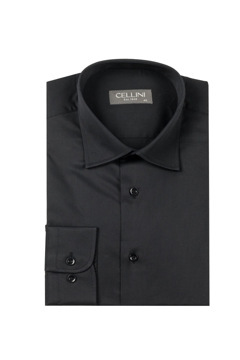Long Sleeved Classic Shirt – Black