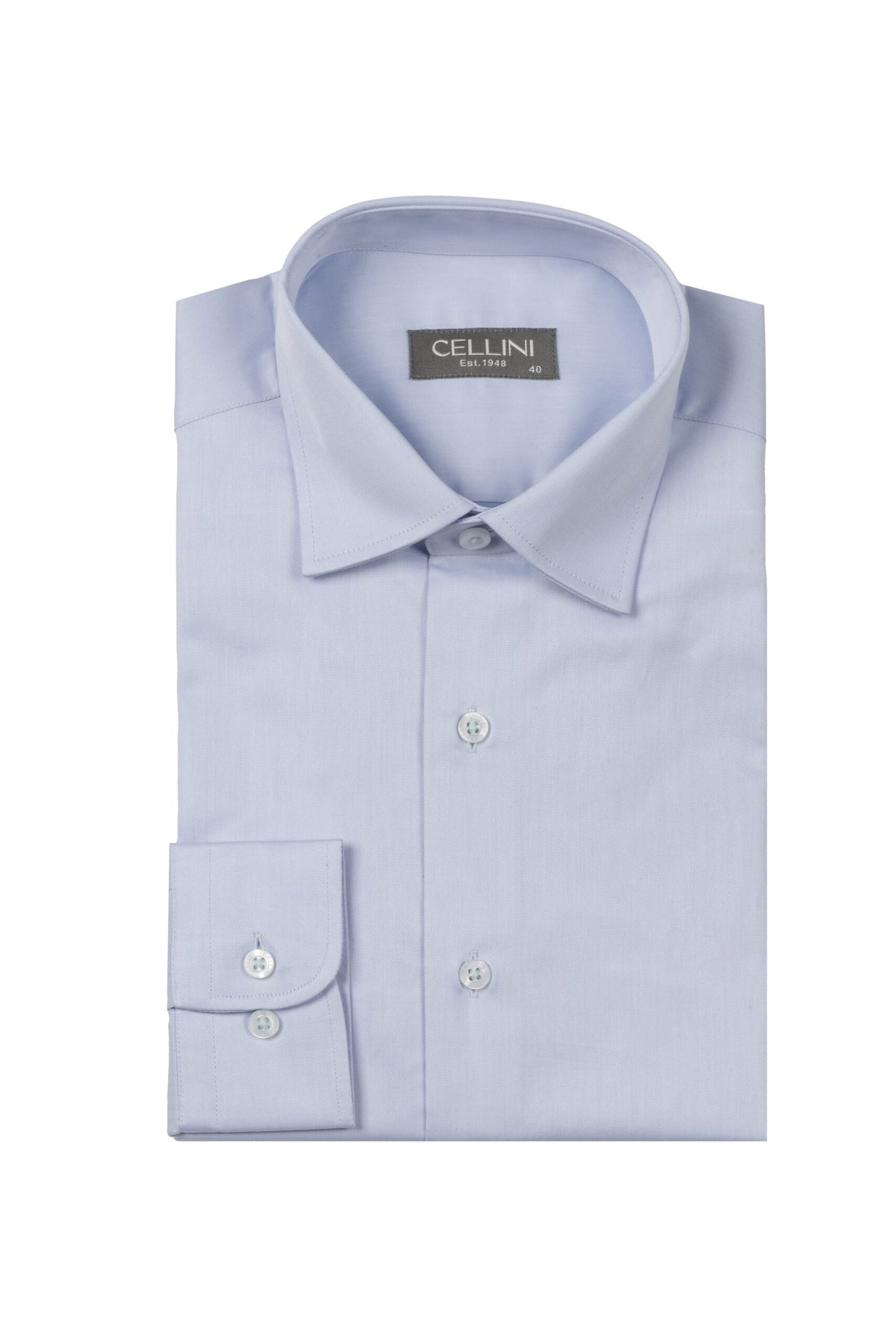 Long Sleeved Classic Shirt – Light Blue