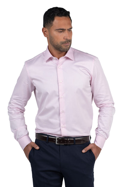 Long Sleeved Classic Shirt – Pink