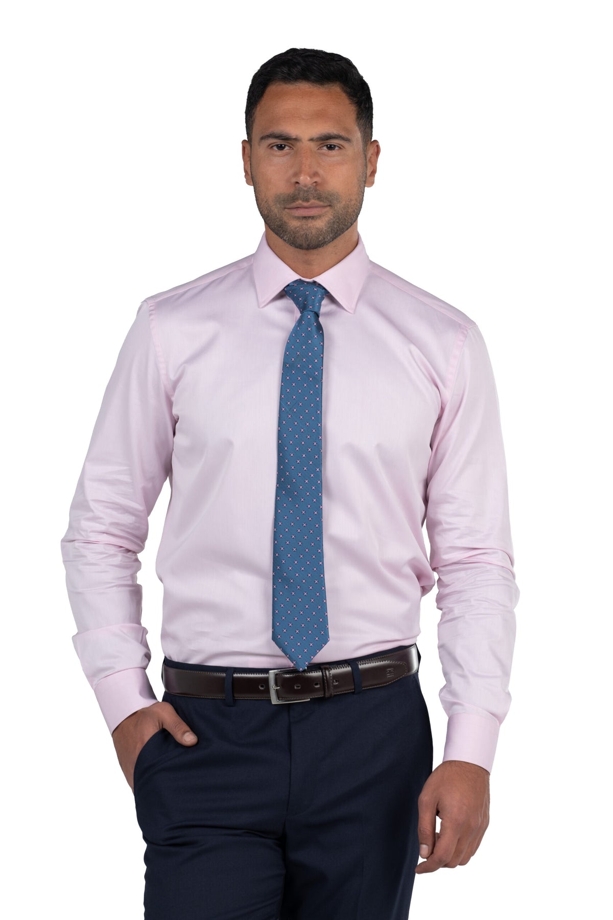 Long Sleeved Classic Shirt – Pink