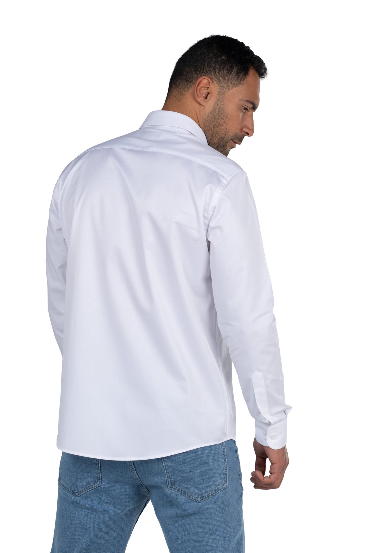 Long Sleeved Classic Shirt – White