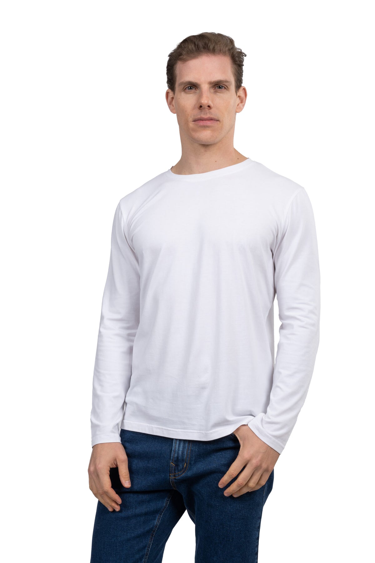 Long Sleeved Undershirt – White
