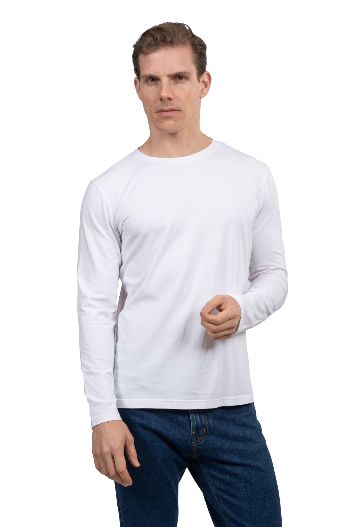 Long Sleeved Undershirt – White