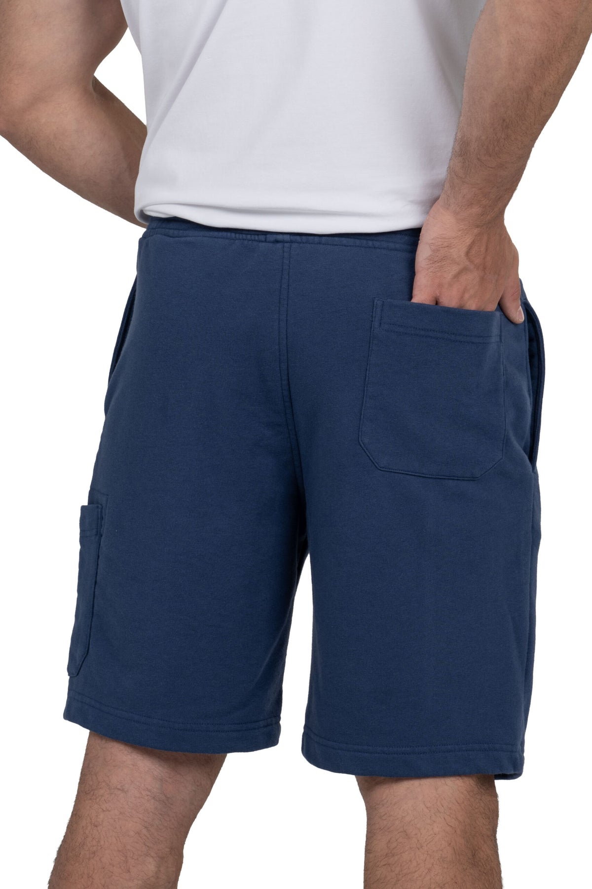 Men's Cargo Bermuda Shorts – Light Navy