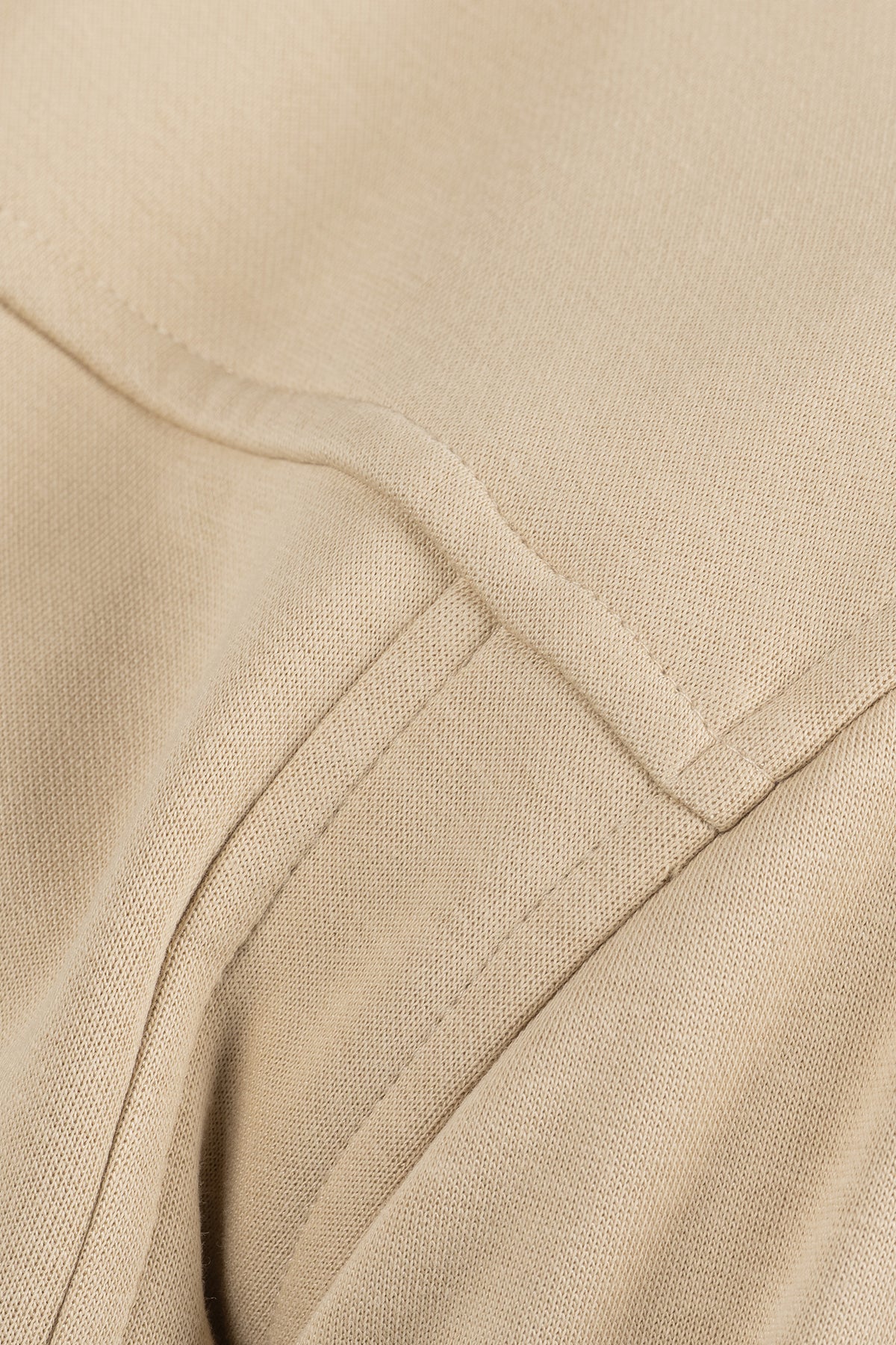 Men's Full-Zip Solid Sweatshirt – Offwhite