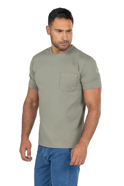 Men's Short Sleeved Heavy Jersey T-Shirt – Pistachio