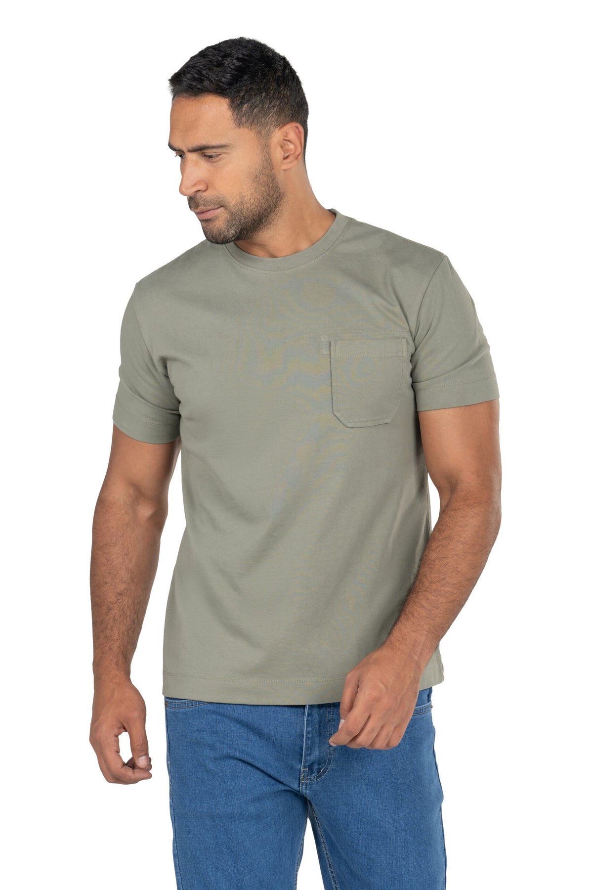 Men's Short Sleeved Heavy Jersey T-Shirt – Pistachio