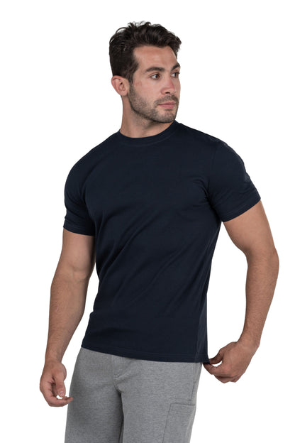 Men's Short Sleeved Undershirt – Navy