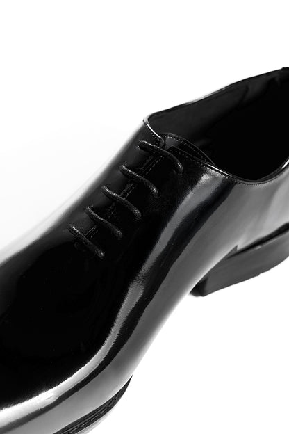 Minimal Gloss Finish Dress Shoes – Black