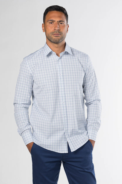 New Checkered Shirt – Green/Blue