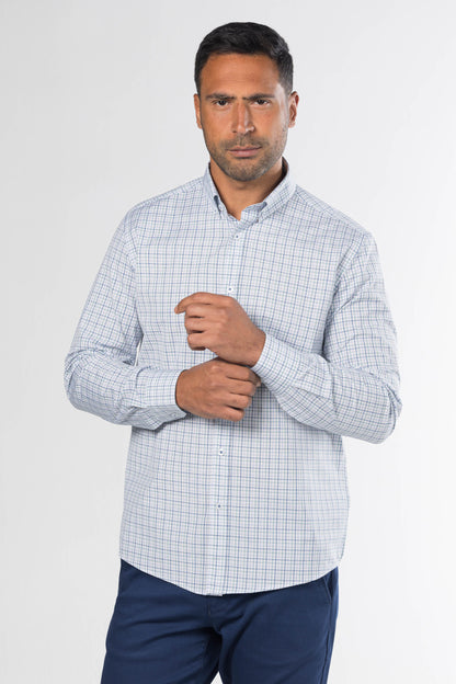 New Checkered Shirt – Green/Blue