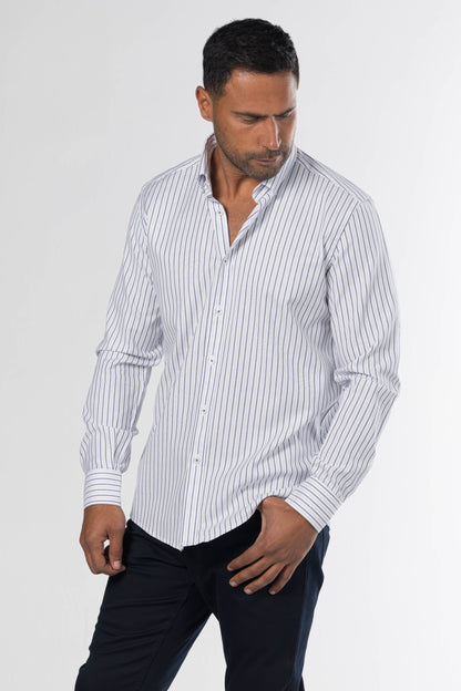 New Striped Shirt – Blue