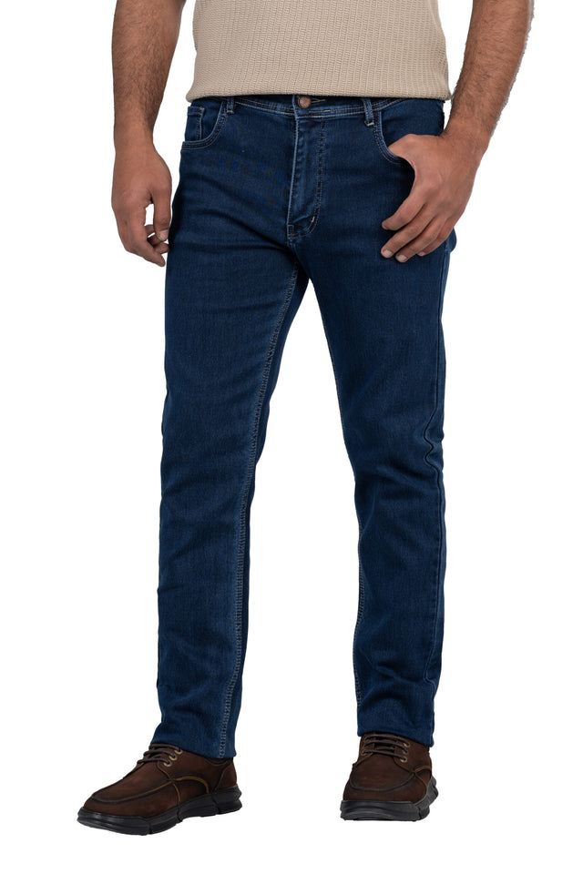 Regular Fit Denim Jeans – Navy