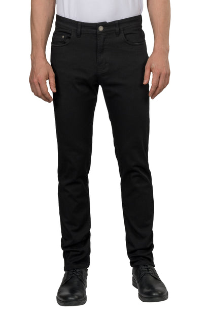 Regular Fit Denim Jeans – Black