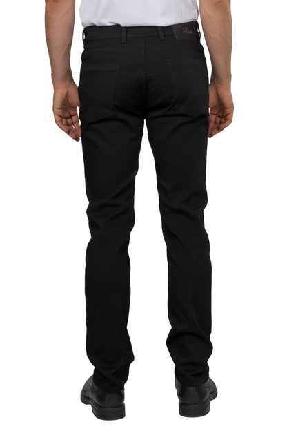 Regular Fit Denim Jeans – Black