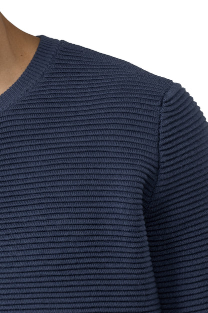 Wool Pullover – Blue