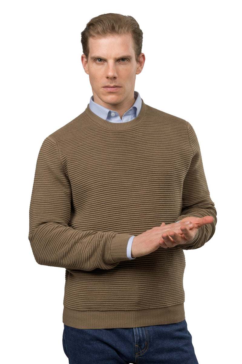 Wool Pullover – Brown