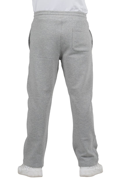 Solid Loose-Fit Sweatpants – Grey
