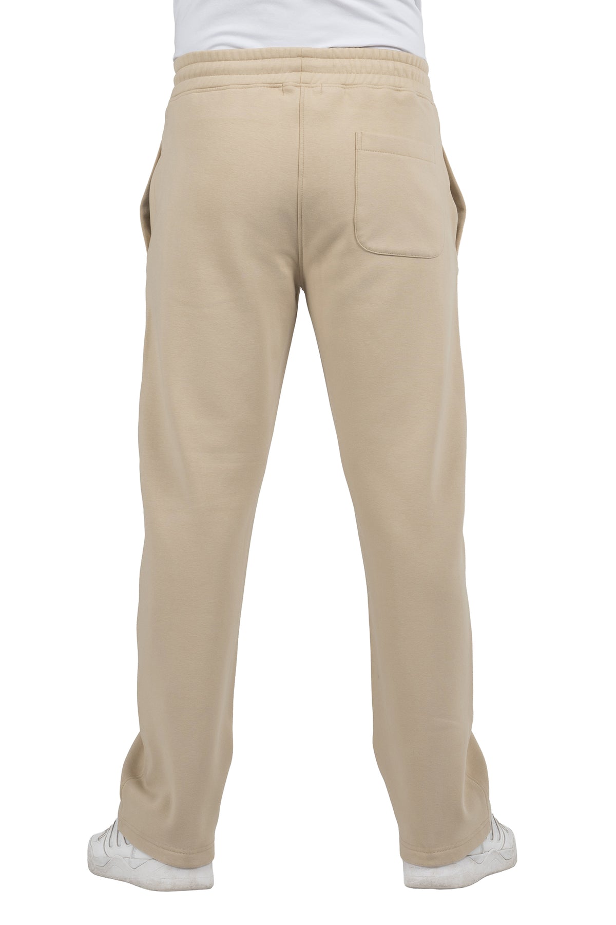 Solid Loose-Fit Sweatpants – Offwhite