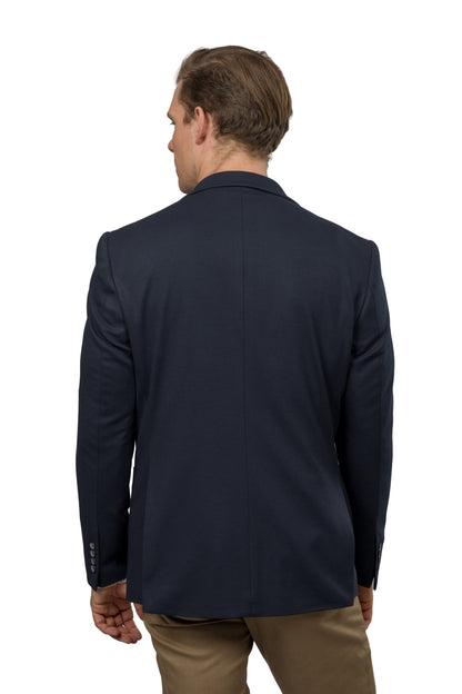 Twill Melton Blazer – Navy