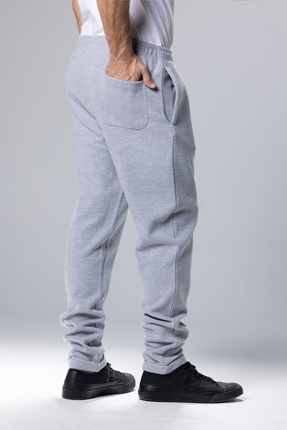 Relaxed-Fit Cotton Sweatpant Joggers – Light Grey – Light Grey – image 2