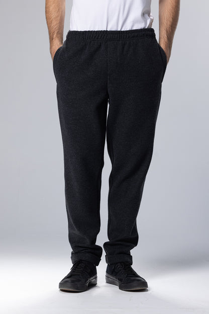 Relaxed-Fit Cotton Sweatpant Joggers – Dark Grey – Dark Grey – image 1