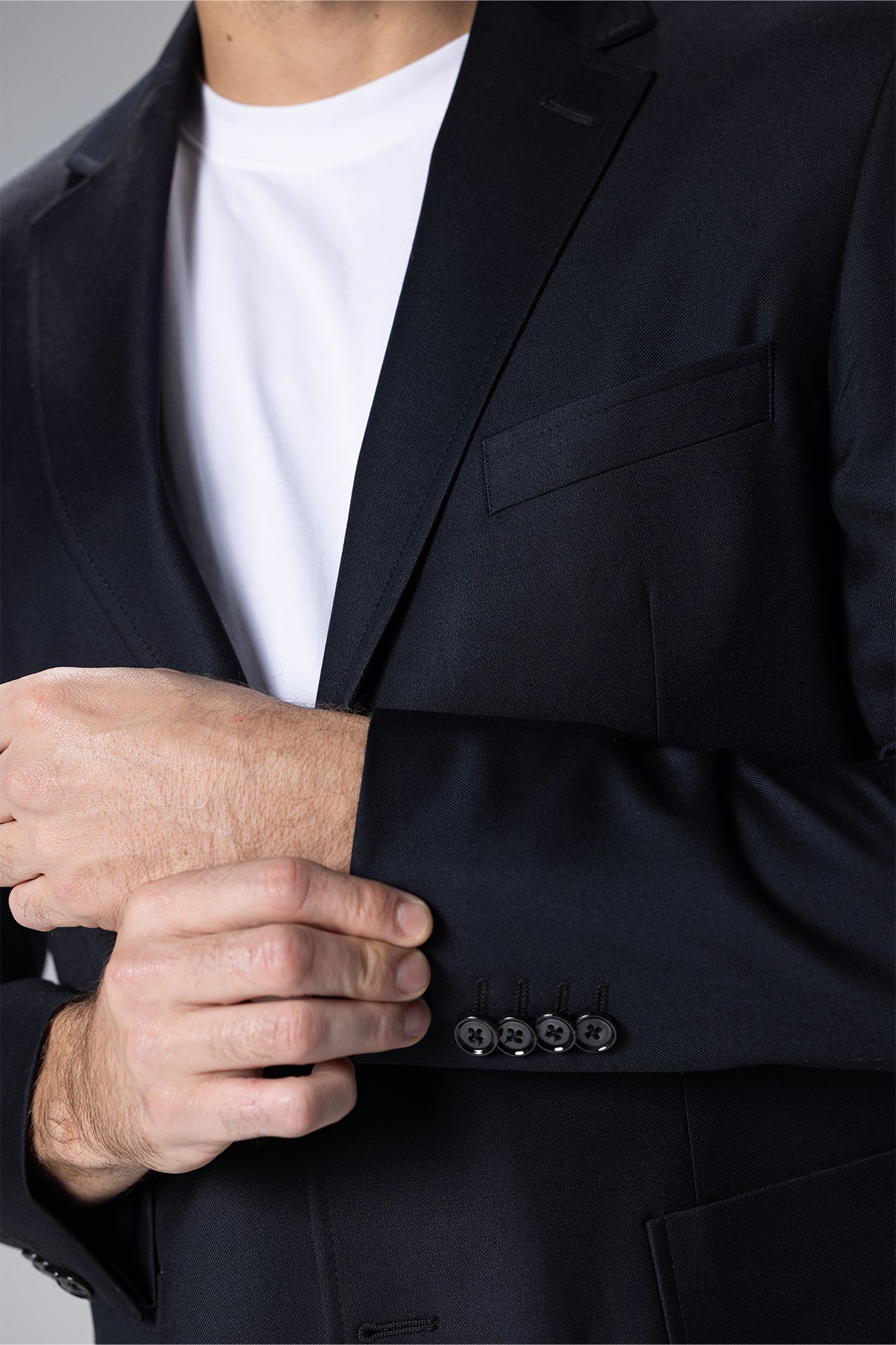 Wool-Blend Blazer – Grey – Grey – image 6